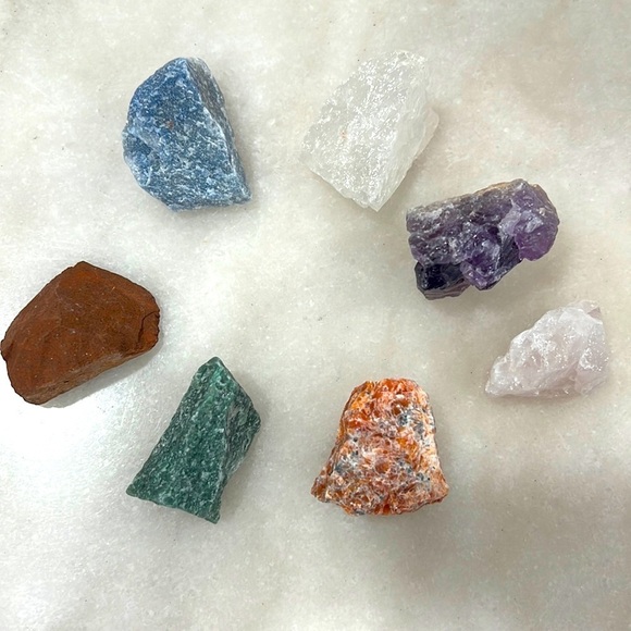 Ellesgallery Other - Chakra Natural Stone Healing Stone Set